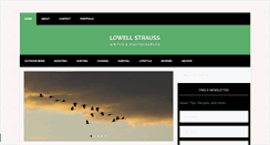 Desktop Screenshot of lowellstrauss.com